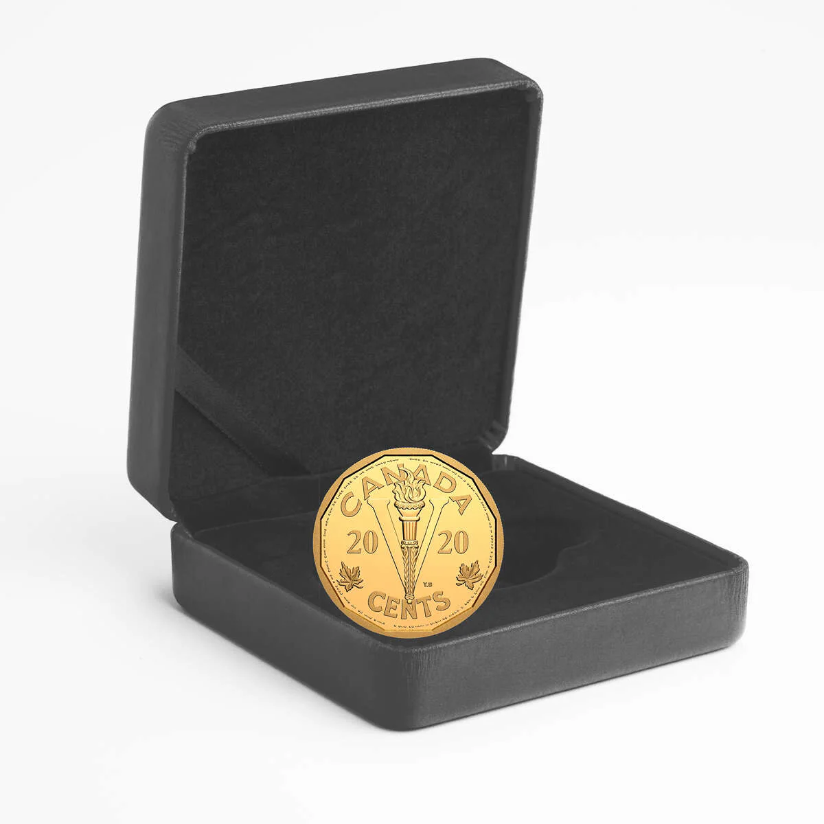2020 5c The End of the Second World War: The Victory Nickel - Pure Gold Coin - Image 3