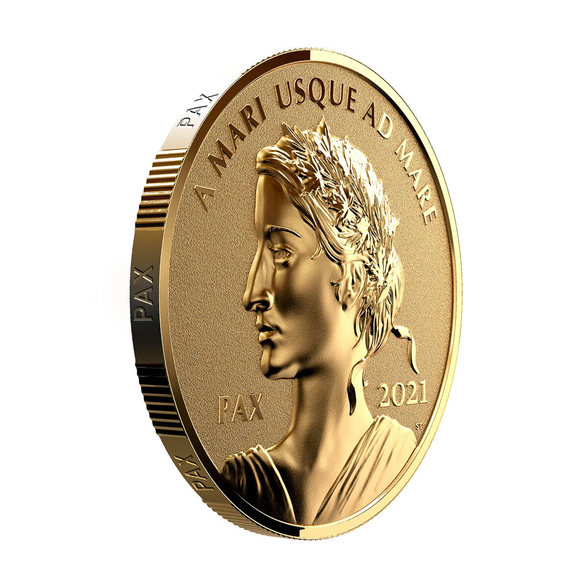 2021 $200 Peace Dollar - Pure Gold Coin - Image 2