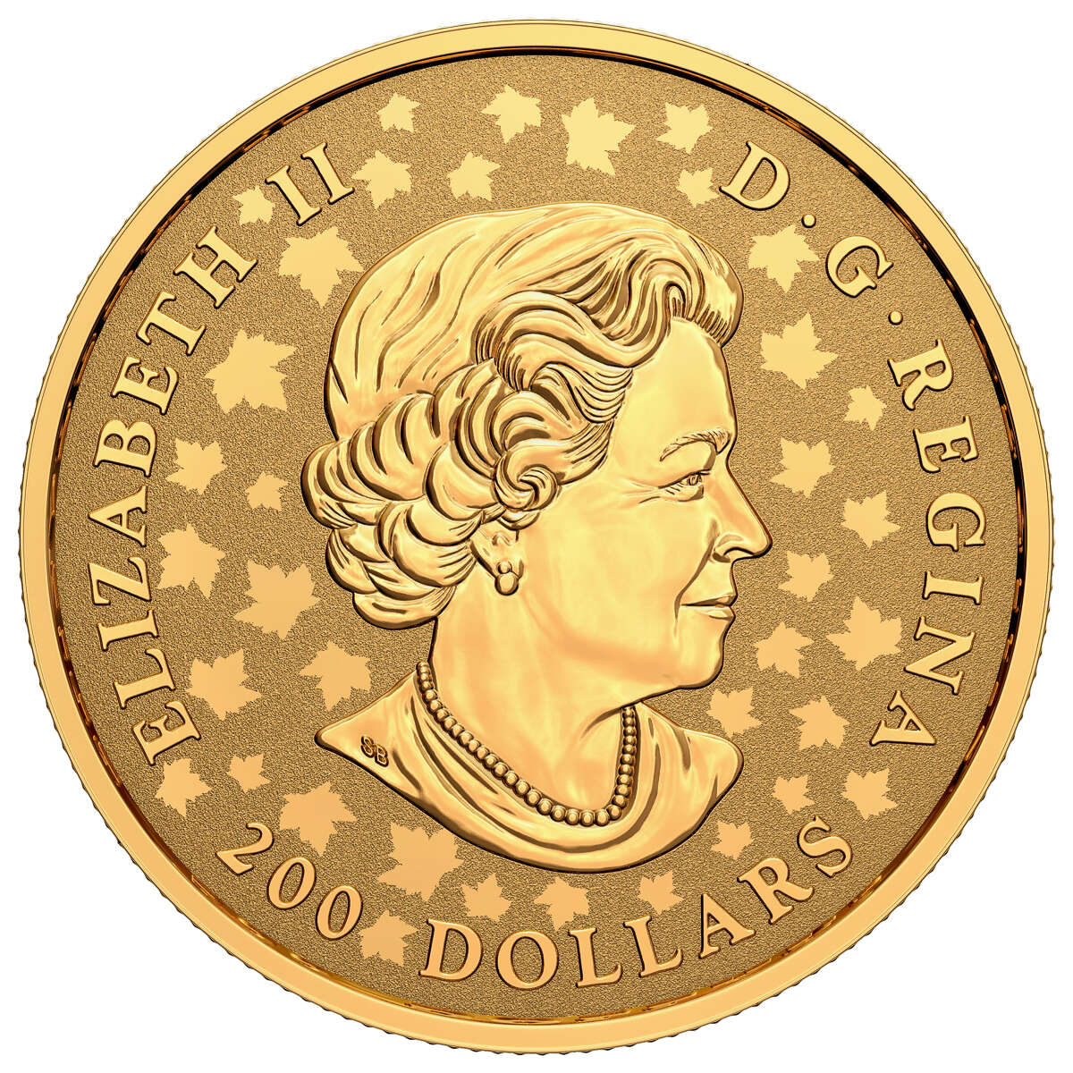 2021 $200 Maple Leaf Celebration - Pure Gold Piedfort Coin - Image 2