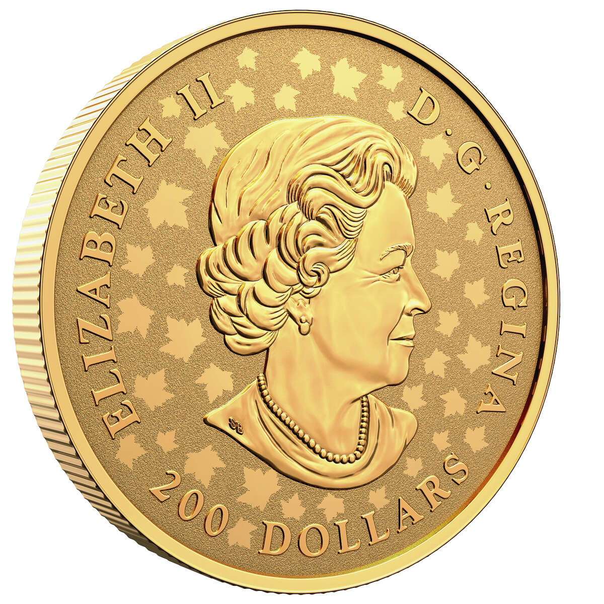 2021 $200 Maple Leaf Celebration - Pure Gold Piedfort Coin - Image 4