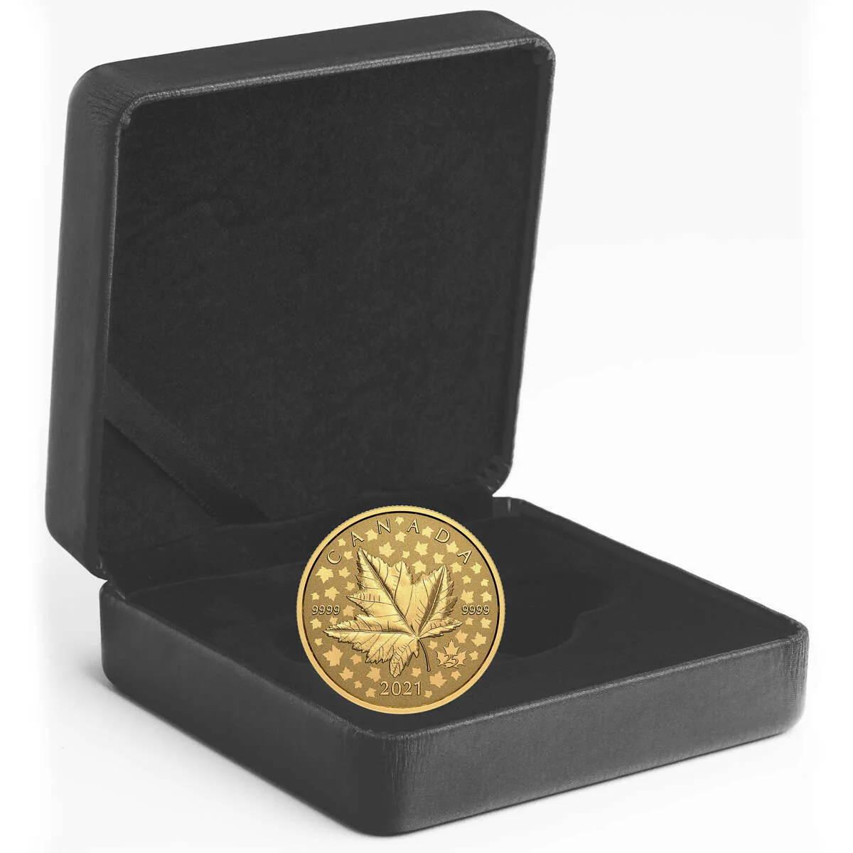 2021 $200 Maple Leaf Celebration - Pure Gold Piedfort Coin - Image 5