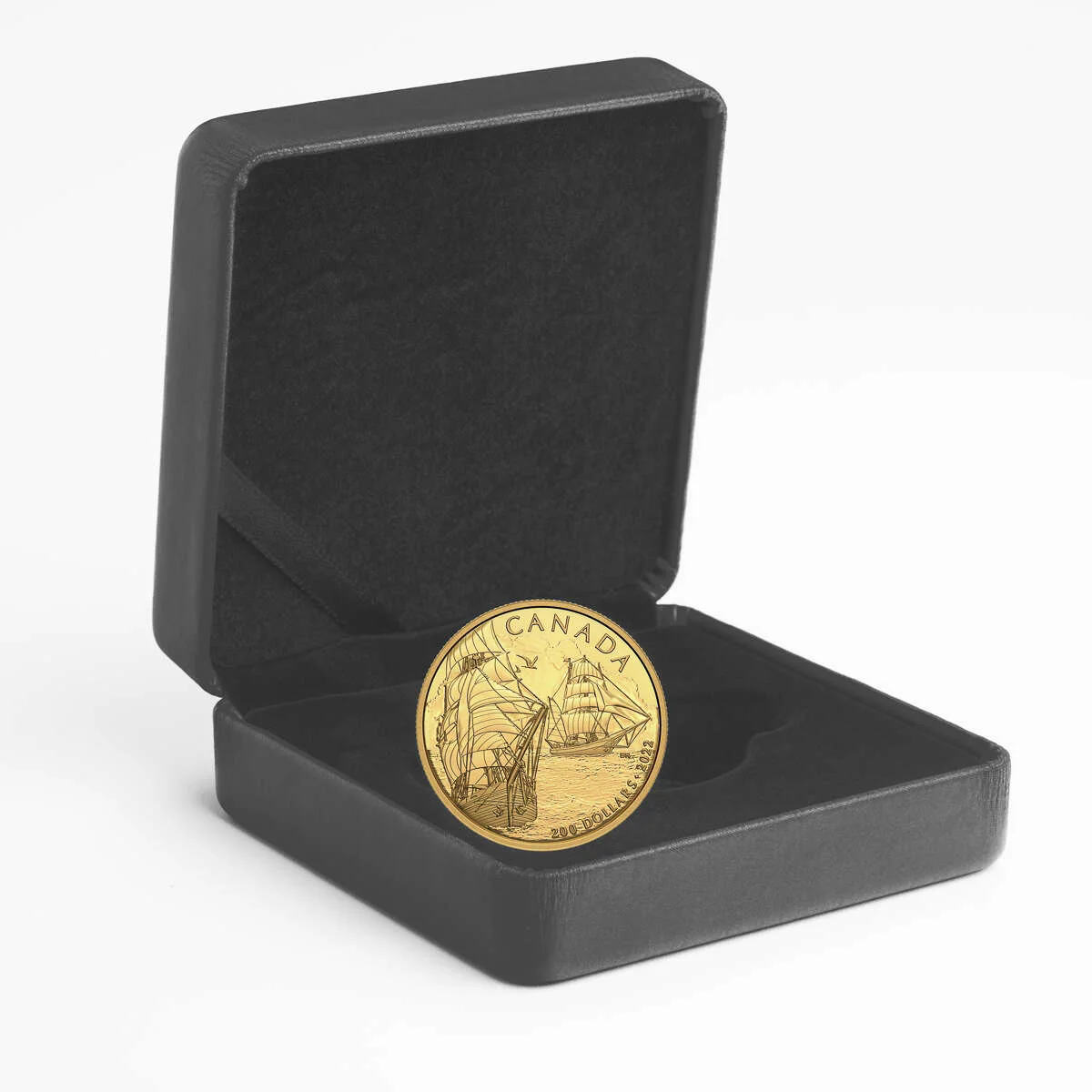 2022 $200 Tall Ships: Brigantine - Pure Gold Coin - Bullion Mart