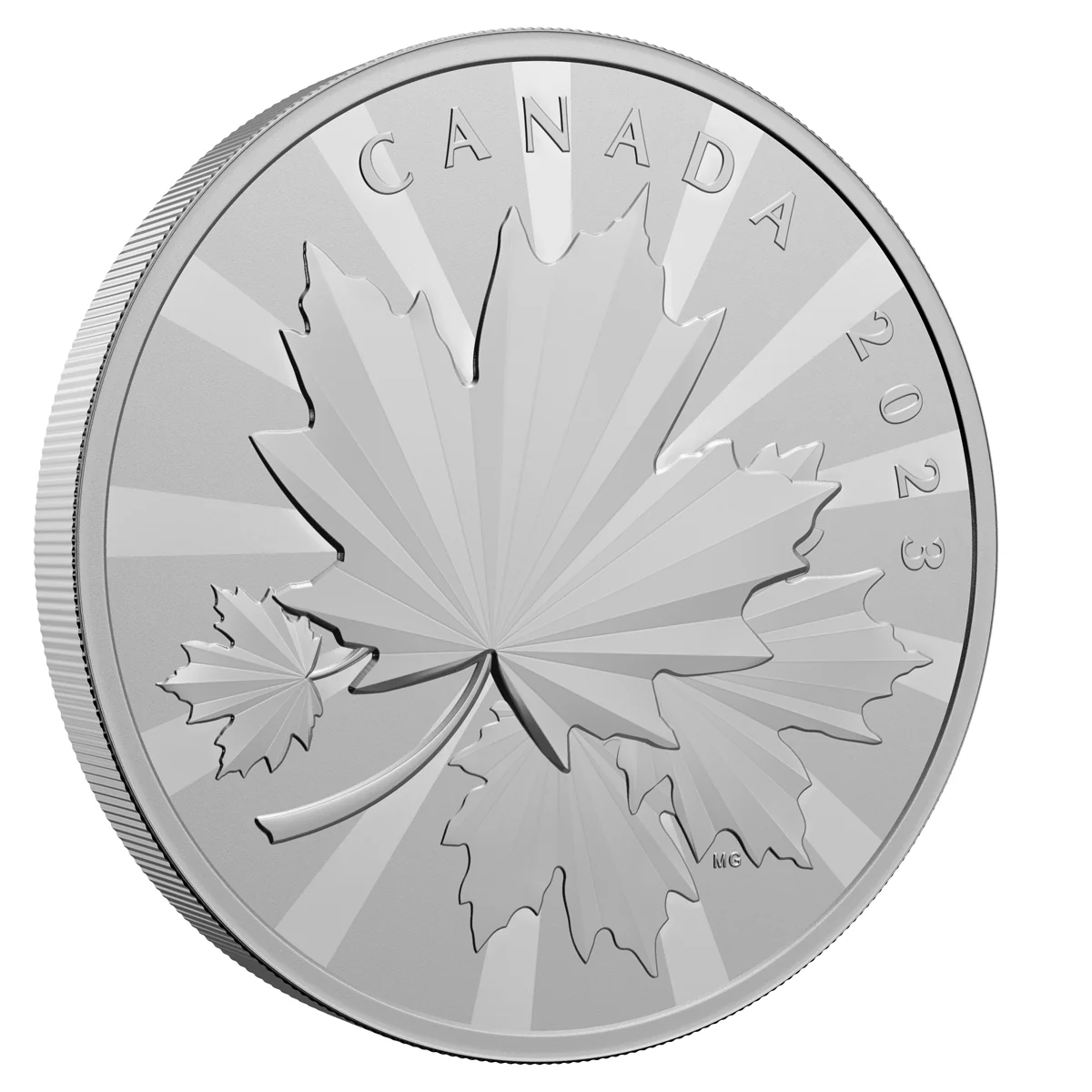2023 $250 Multifaceted Maples - Pure Silver Coin - Image 3