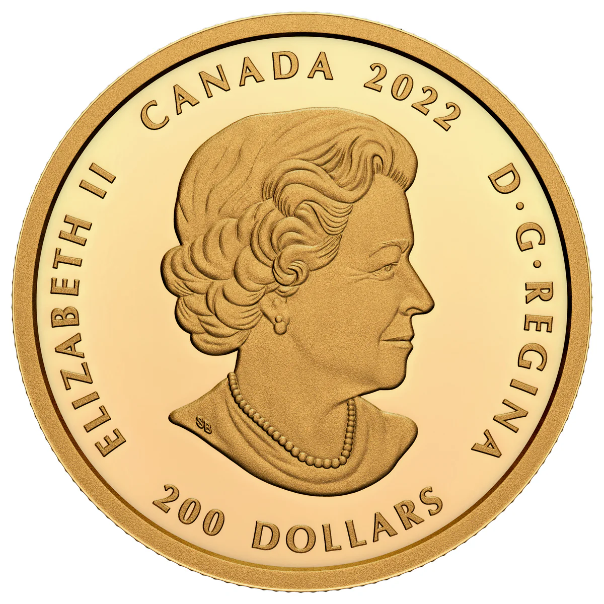 2022 $200 Purely Brilliant Collection: Forevermark Black Label Cushion - Ultra-High Relief Pure Gold Coin - Image 3
