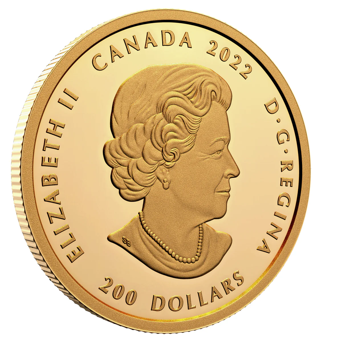 2022 $200 Purely Brilliant Collection: Forevermark Black Label Cushion - Ultra-High Relief Pure Gold Coin - Image 4