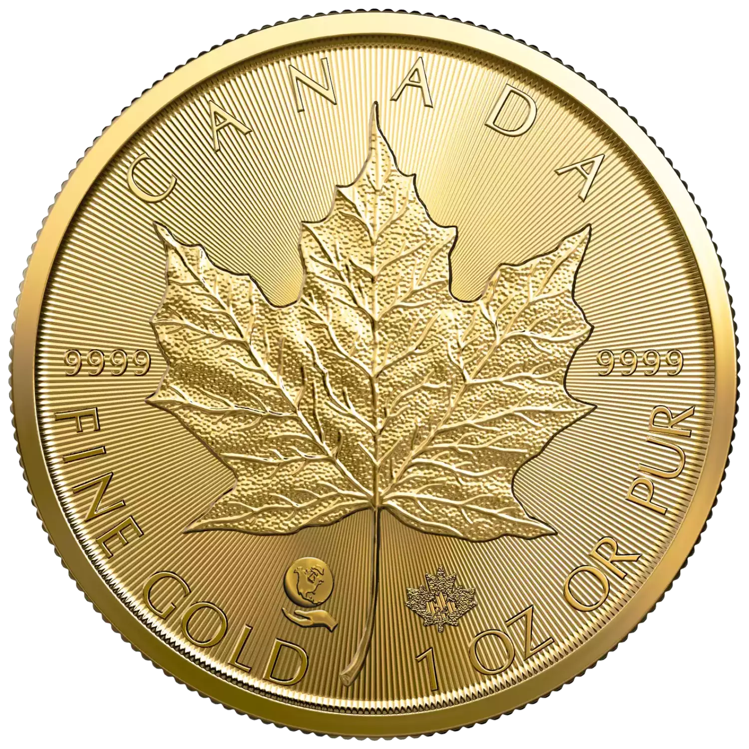 Canadian Gold Maple Leaf 1 oz, Single Source Mine - 2024 - Image 3