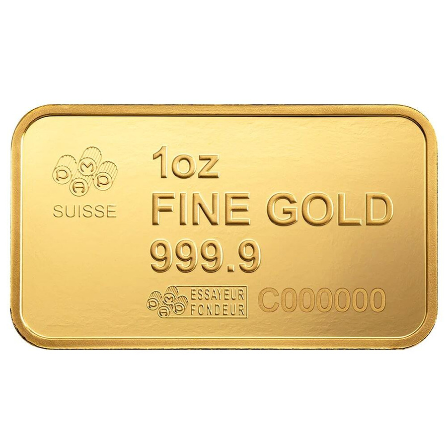金の小判 999.9 GOLD 1 oz PAMP Suisse Liberty Bell Pure Gold Bar .9999 (w/Assay
