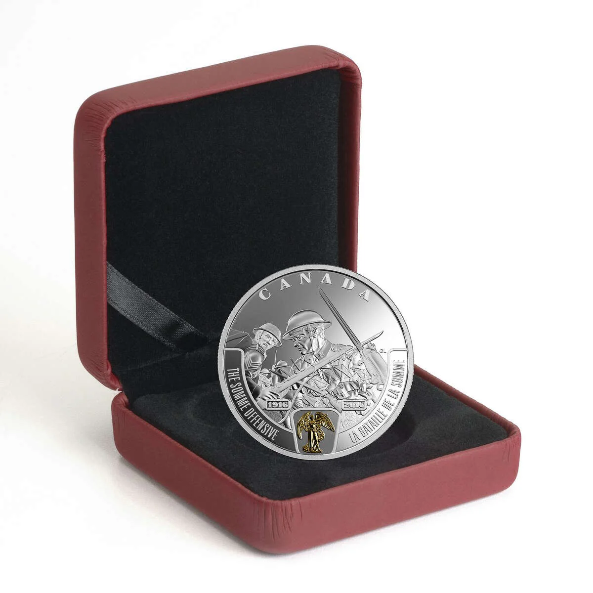 2016 $20 First World War: Battlefront Series - The Somme Offensive - Pure Silver Coin - Image 3