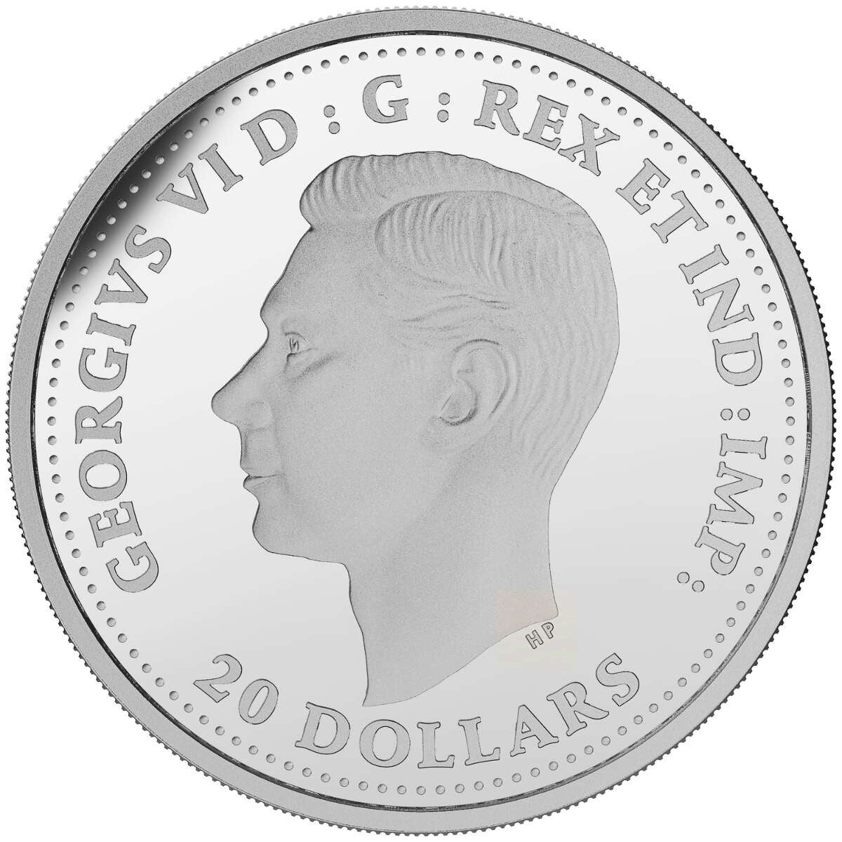 2017 $20 Second World War Battle Front Series: The Bombing War - Pure Silver Coin - Image 2