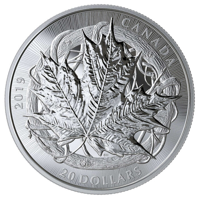 2019 The Canadian Maple Masters Collection - Pure Silver Coin Set - Image 2