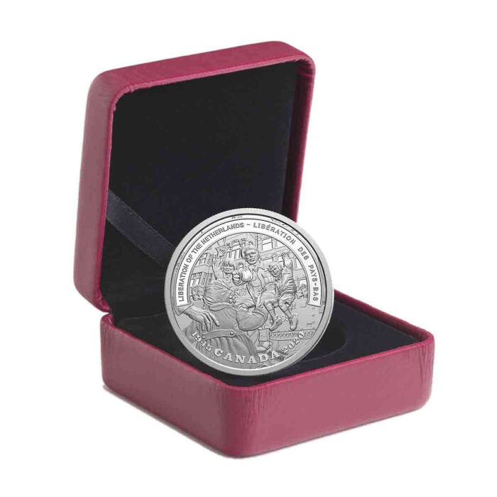 2020 $20 Second World War Battlefront Series: The Liberation of the Netherlands - Pure Silver Coin - Image 3