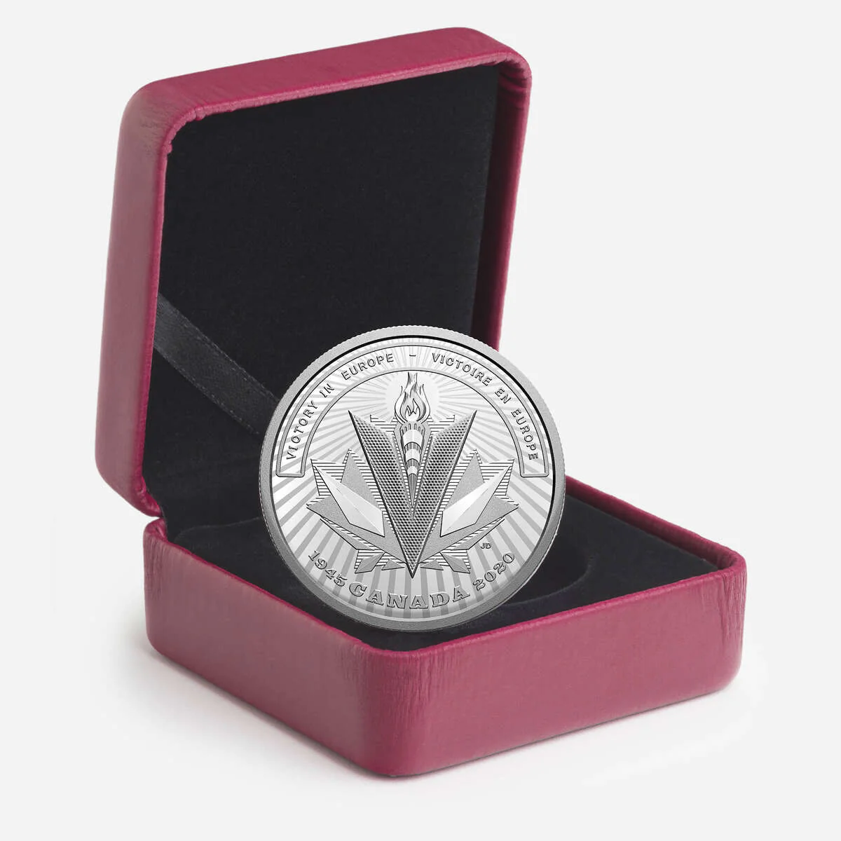 2020 $20 Second World War Battlefront Series: Victory in Europe - Pure Silver Coin - Image 3