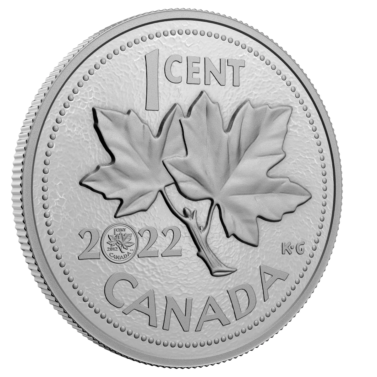 2022 1 Cent 10th Anniversary of the Last Penny - Pure Silver Coin - Image 3