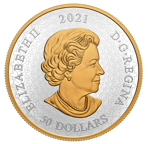 2021 5 oz. Pure Silver Coin - The Avro Arrow - Image 2