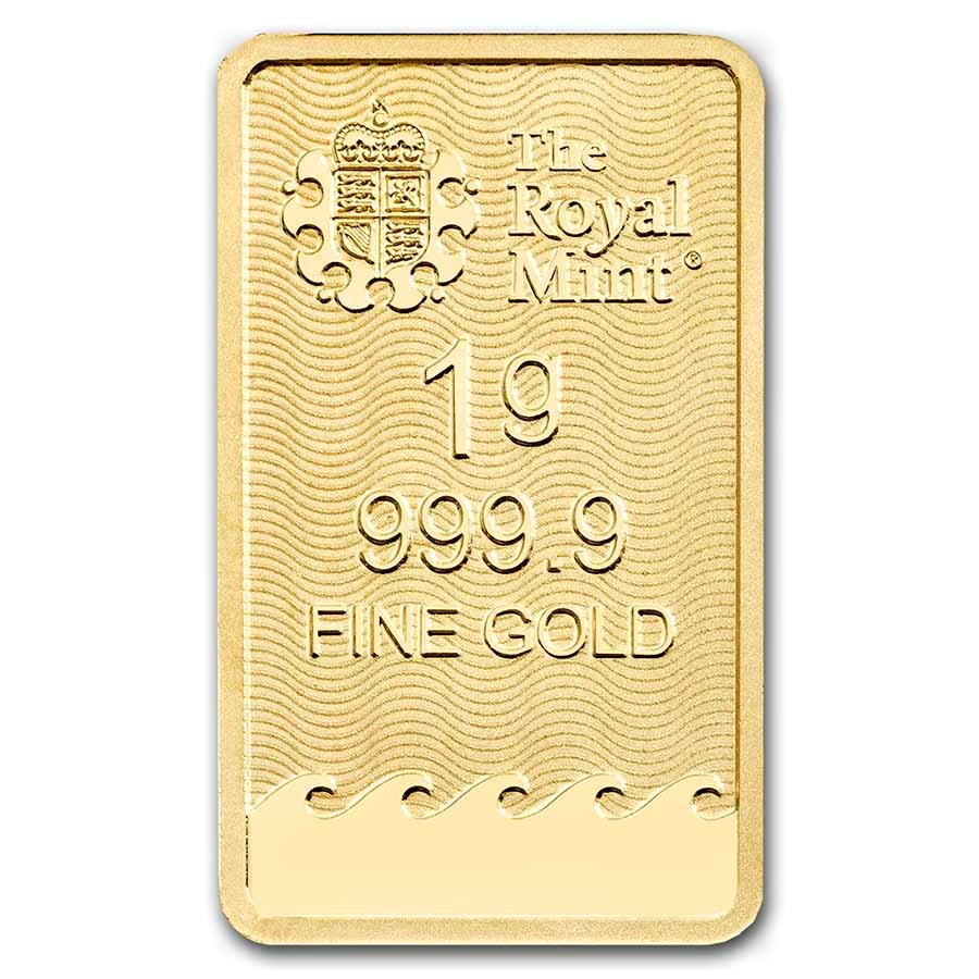 1 gram Gold Bar - The Royal Mint Britannia - Image 4