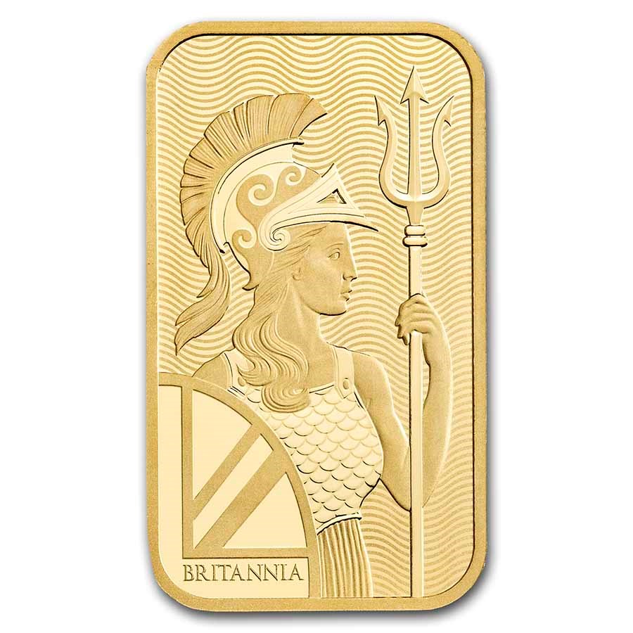 1 gram Gold Bar - The Royal Mint Britannia - Image 3