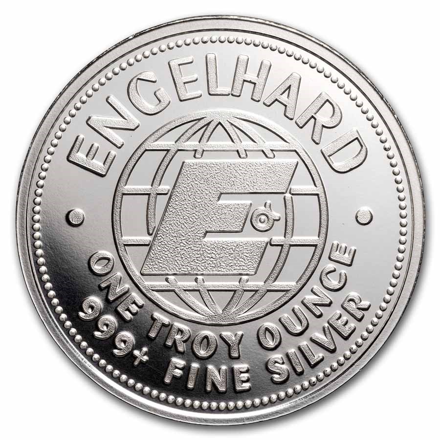 2025 1 oz Silver Round - Engelhard Prospector - Bullion Mart