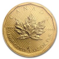 2009 Canada 1 oz Gold Maple Leaf .99999 BU (w/Assay Card