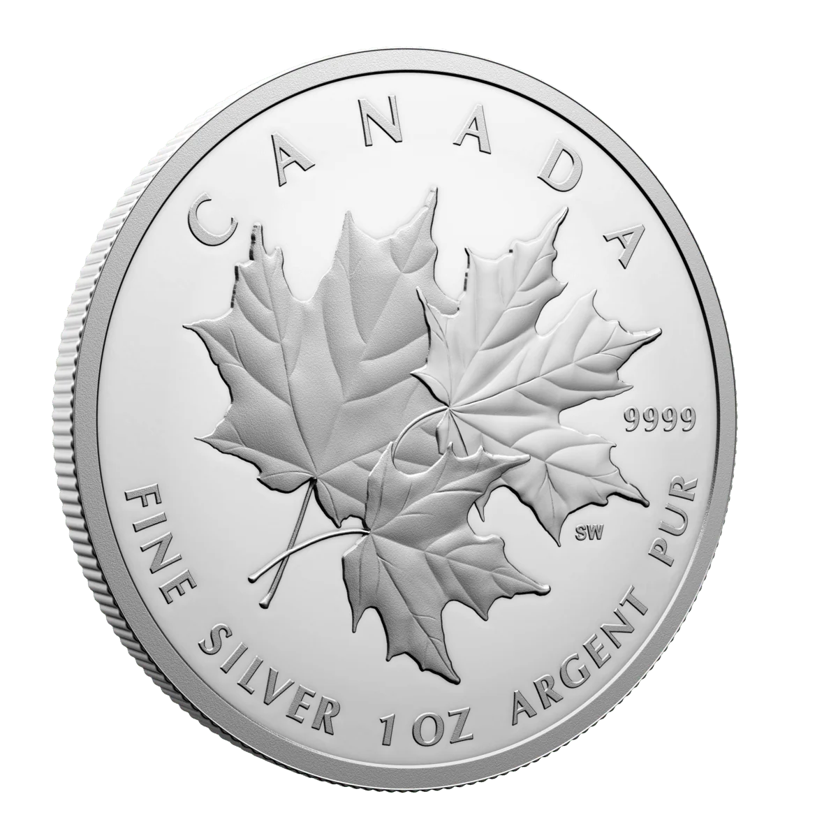 2025 $20 Triple Maple - Pure Silver Coin - Image 3