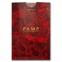 2025 5 gram Gold Bar - PAMP Good Luck: Yellow Dragon (In Assay