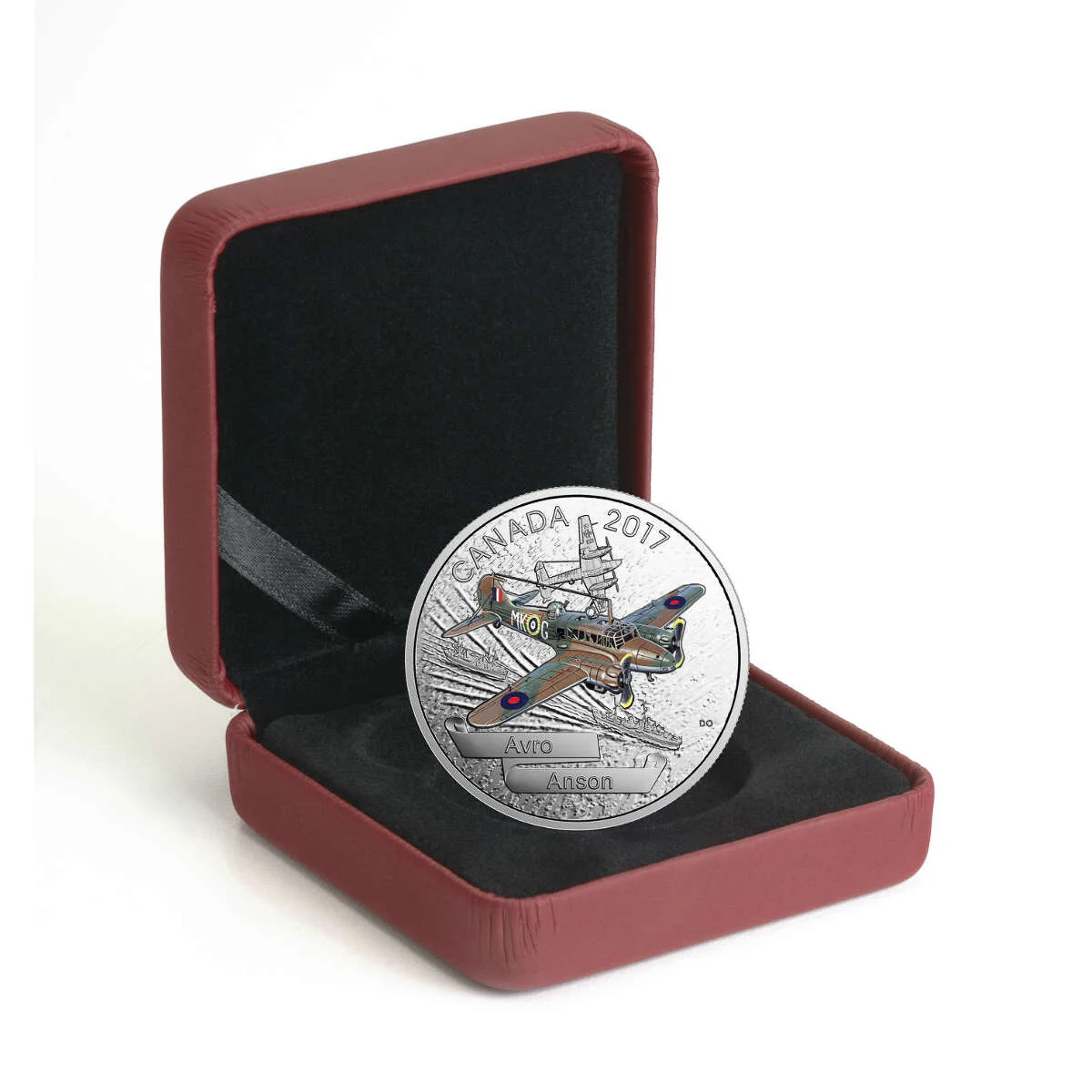2017 $20 Aircraft of the Second World War: Avro Anson - Pure Silver Coin - Image 3