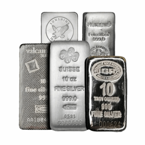 Buy Silver Bullion Bars & Coins Online | Bullion Mart