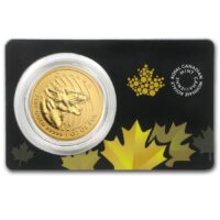 2015 Canada 1 oz Gold Growling Cougar .99999 (Assay Card