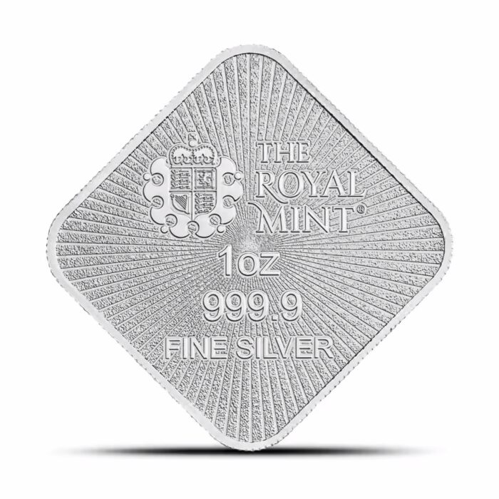 1 oz The Royal Mint Britannia and Liberty Silver Bar (New