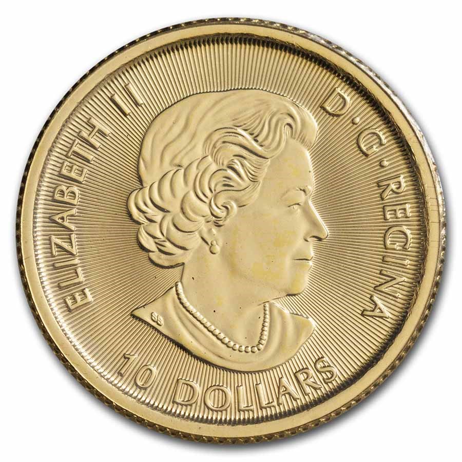 Canada 1/4 oz Gold Buffalo BU (Year Varies) - Image 2
