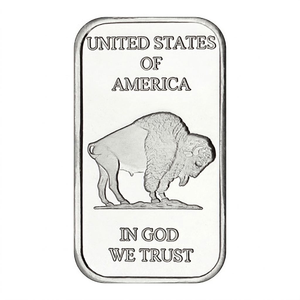 1 oz Buffalo Silver bar