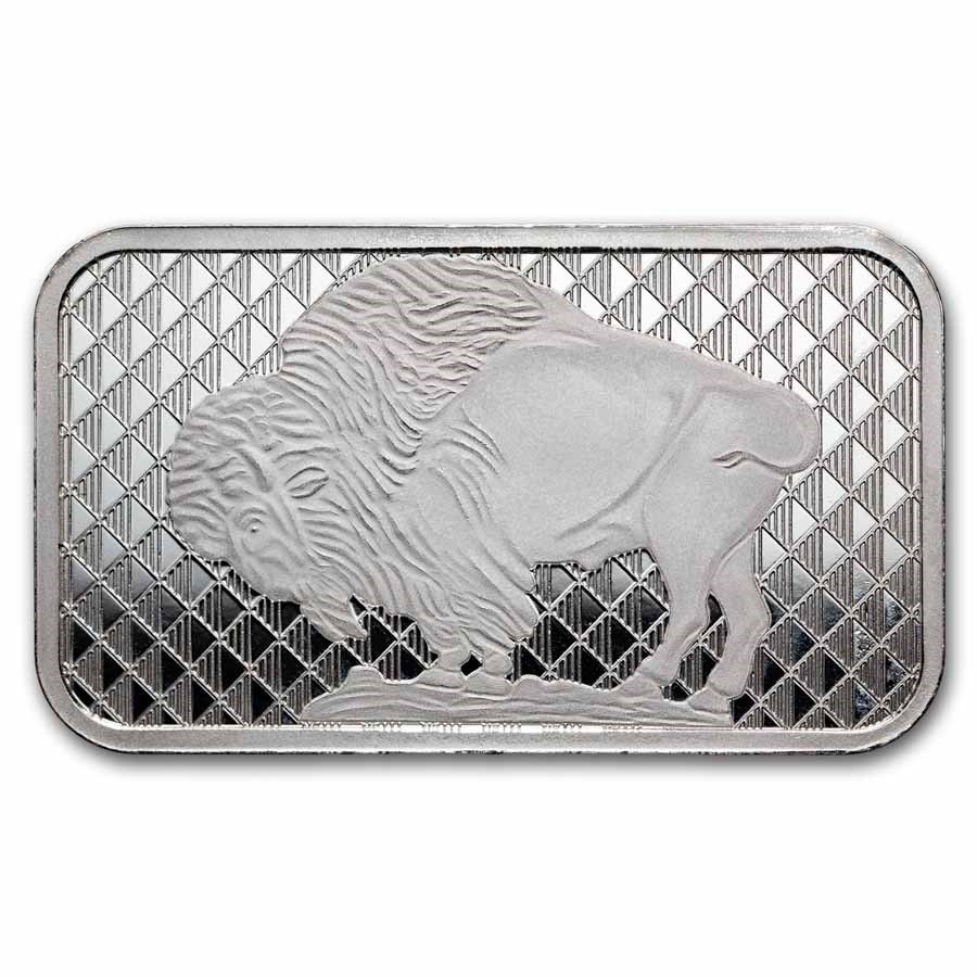 1 oz Silver Liberty USA Buffalo Bar - Image 2