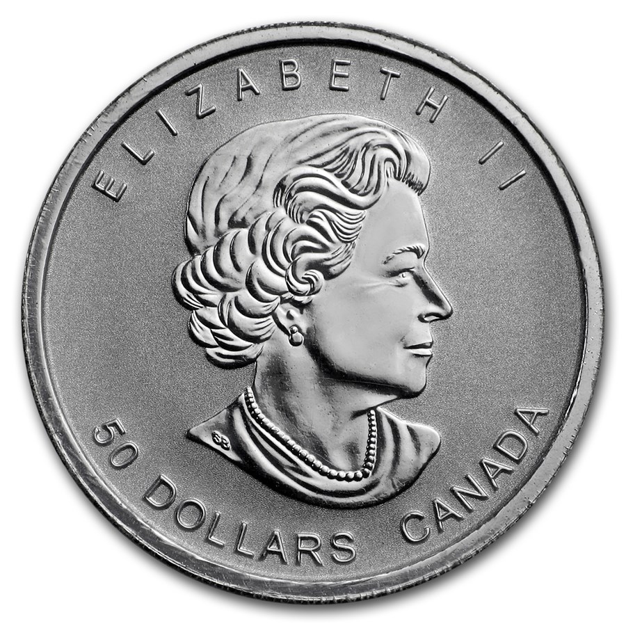 2017 Canada 1/2 oz Platinum War of 1812 BU - Image 2