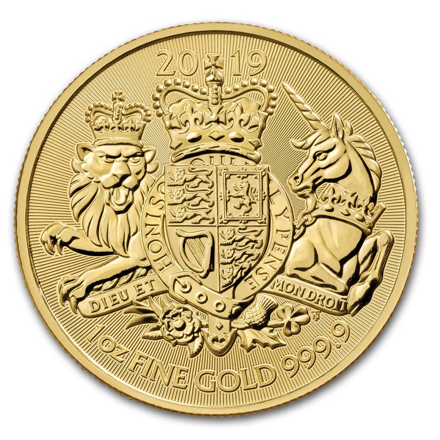 2019 Great Britain 1 oz Gold The Royal Arms