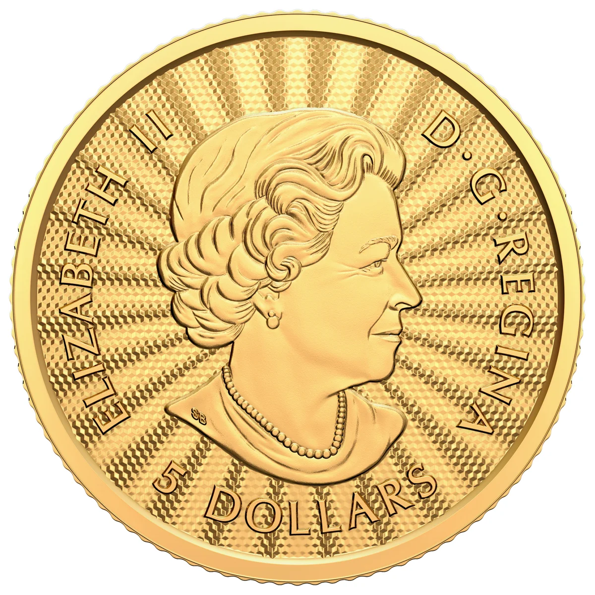 2022 $5 The Majestic Polar Bear - Pure Gold Coin - Image 3