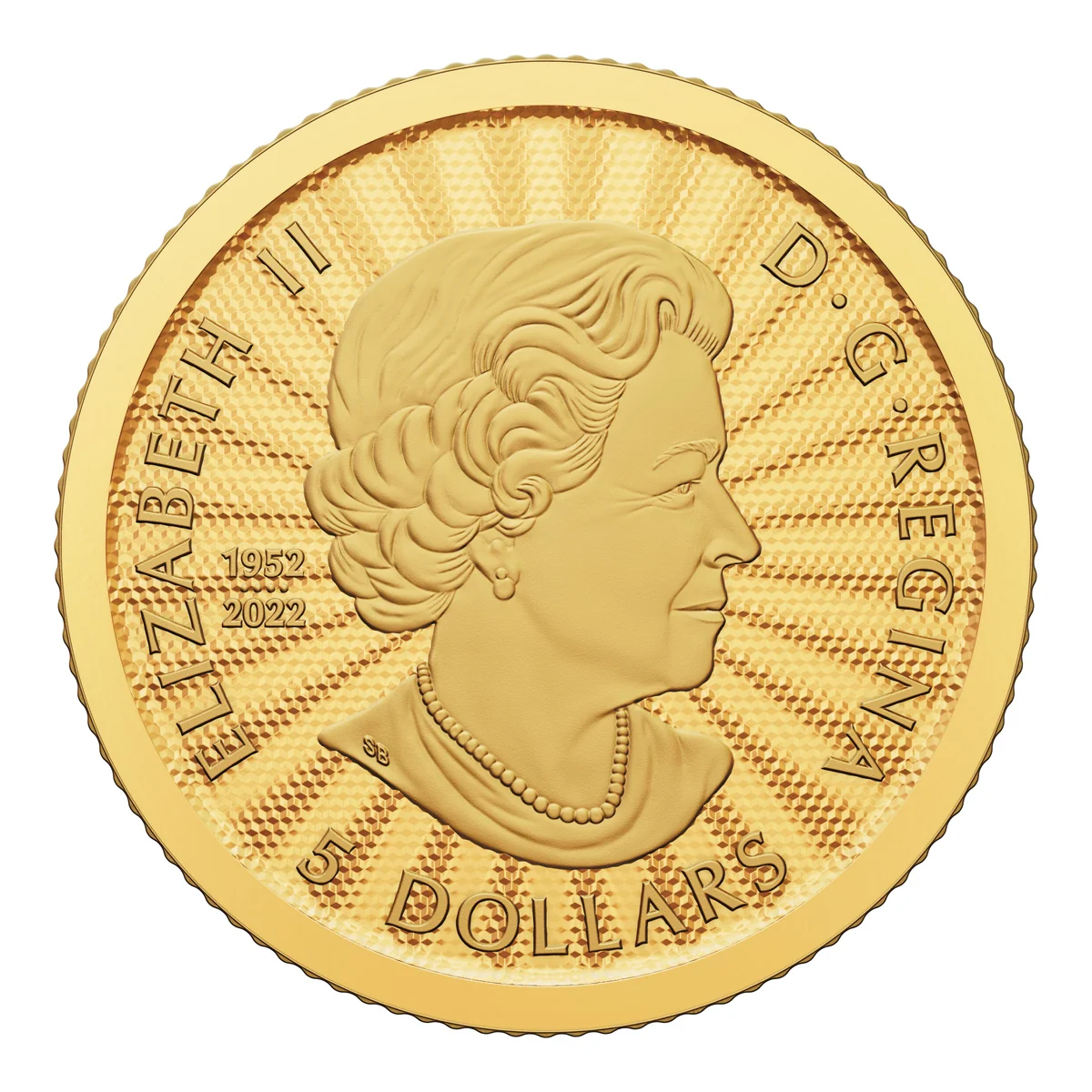 2023 $5 The Majestic Polar Bear and Cubs - Pure Gold Coin - Image 4