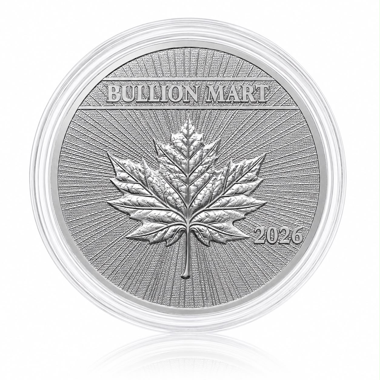 1 Oz Bullion Mart Prospector Silver Coin .9999 - Image 2