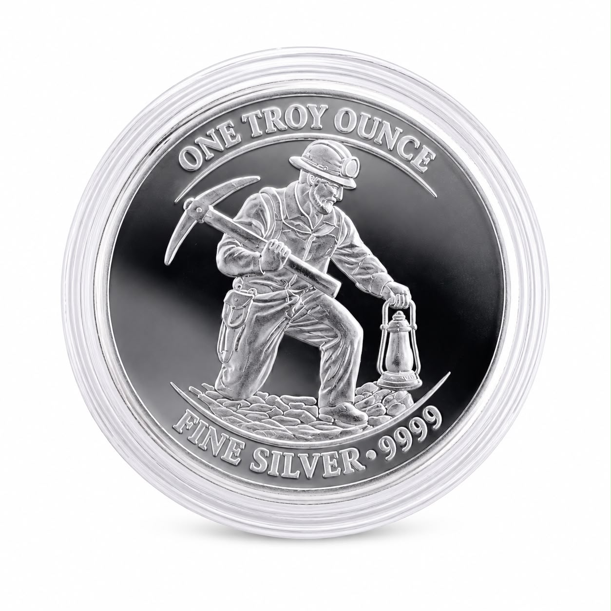 1 Oz Bullion Mart Prospector Silver Coin .9999